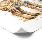 ボホ子供部屋シーンウォールデカール ポスター (角)