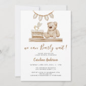 ボホ子供部屋トイズベビーシャワー 招待状 (正面)