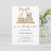 ボホ子供部屋トイズベビーシャワー 招待状 (スタンド正面)