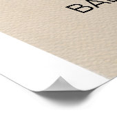 ボホ子供部屋ベビーシャワーウェルカムサイン ポスター (角)