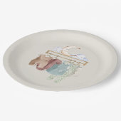 ボホ子供部屋ベビー男女兼用服 ペーパープレート (アングル)