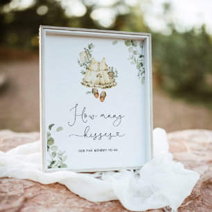 ボホ子供部屋ママのためのキスの数 ポスター