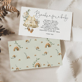 ボホ子供部屋服の女の子の本ベビーチケット エンクロージャーカード