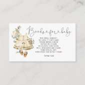 ボホ子供部屋服の女の子の本ベビーチケット エンクロージャーカード (正面)