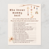 ボホ子供部屋誰がママのゲーム最高のを知っている。 (正面)