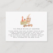 ボホ子供部屋 |折り返し表示なしシャワー挿入 エンクロージャーカード (正面)