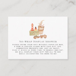 ボホ子供部屋 |折り返し表示なしシャワー挿入 エンクロージャーカード