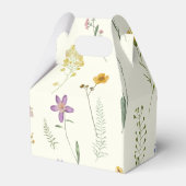 ボホ山花の赤ちゃんシャワー フェイバーボックス (裏面サイド)