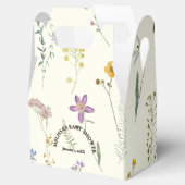 ボホ山花の赤ちゃんシャワー フェイバーボックス (オープン)