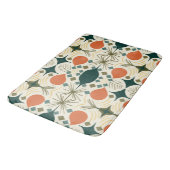 ボホ幾何ダイヤカラフルモンド模様 バスマット (アングル)