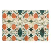 ボホ幾何ダイヤカラフルモンド模様 枕カバー (裏面)