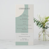 ボホ幾何モダン抽象芸術グリーングレートープ プログラム (スタンド正面)