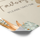 ボホ恐竜の赤ちゃんシャワーの恩恵 ポスター (角)