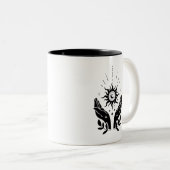 ボホ感動的引用文 ツートーンマグカップ (正面右)