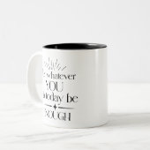 ボホ感動的引用文 ツートーンマグカップ (正面左)