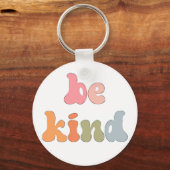 ボホ感動的水カラフル色は優しい キーホルダー (正面)