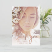 ボホ感謝してい |写真卒業 案内状 (スタンド正面)