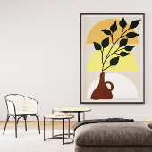 ボホ抽象芸術ウォールアートキャンバス キャンバスプリント