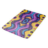 ボホ抽象芸術カラフル17 バスマット (アングル)