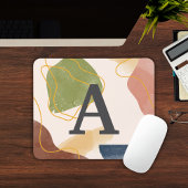 ボホ抽象芸術パターンモノグラムのマウスパッド マウスパッド