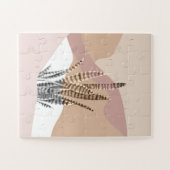 ボホ抽象芸術モダン多肉 ジグソーパズル (横)