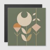 ボホ抽象芸術リリー (正面/裏面)