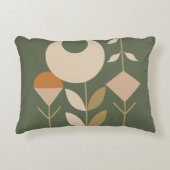 ボホ抽象芸術リリー アクセントクッション (正面)