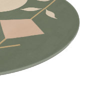 ボホ抽象芸術リリー カッティングボード (角)