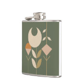 ボホ抽象芸術リリー フラスク (左)