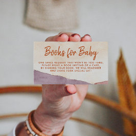 ボホ抽象芸術砂漠とサンシャインブックリクエスト エンクロージャーカード