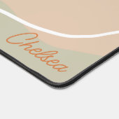 ボホ抽象芸術美学名前をカスタムするデスクマット デスクマット (コーナー)