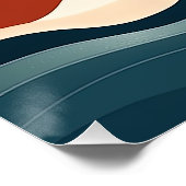 ボホ抽象芸術 ポスター (コーナー)