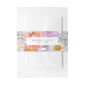 ボホ招待状用帯 招待状ベリーバンド (正面例)