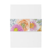 ボホ招待状用帯 招待状ベリーバンド (裏面例)