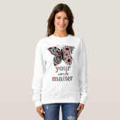 ボホ教えズスクワッやる気を起こさせるドカスタム先生 スウェットシャツ (正面フル)