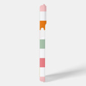 ボホ数々の色チェッカーボードモノグラム Case-Mate iPhoneケース (裏面 / 右)