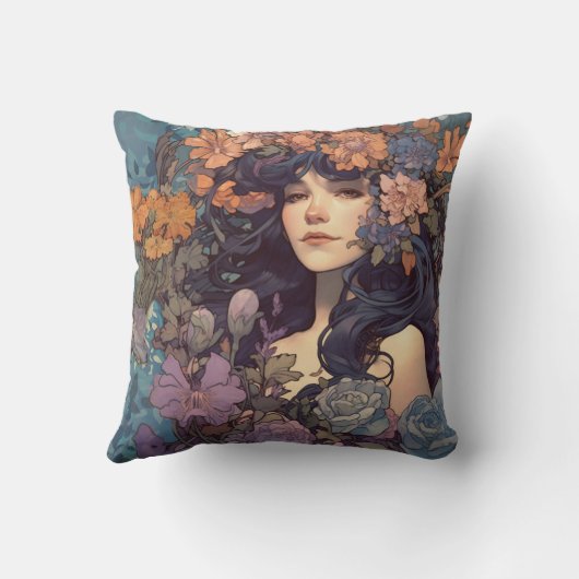 ボホ新しい枕 クッション (裏面)