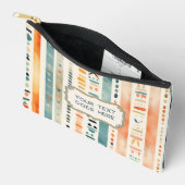 ボホ新学期カスタム文字ペンシルパウチ アクセサリーポーチ (見開き)