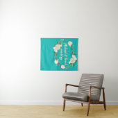 ボホ春の結婚式披露宴フォトブース背景 タペストリー (インサイチュ(横))