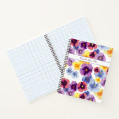 ボホ春ガーデンフラワーガーデナースパイラルノート ノートブック (内部)