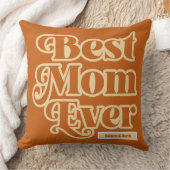 ボホ最高のママママザパーソナライズされたーデー クッション (ブランケット)