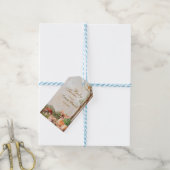 ボホ森林森林動物素朴赤ちゃんシャワー ギフトタグ (より糸付き)