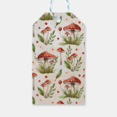 ボホ森林森林動物素朴赤ちゃんシャワー ギフトタグ (裏面)