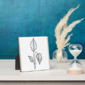 ボホ植物デザイン フォトプラーク (インサイチュ)