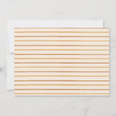 ボホ水の色来ここの息子の赤ちゃんシャワー 招待状 (裏面)