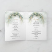 ボホ水色ユーカリ金ゴールド楕円フレームプログラム プログラム (内部)