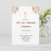 ボホ洗礼テーマ招待 サンキューカード (スタンド正面)