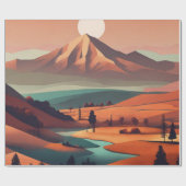 ボホ湖 ラッピングペーパー (フラット)