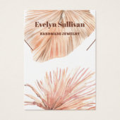 ボホ熱帯ネックレスディスプレイカード (正面)