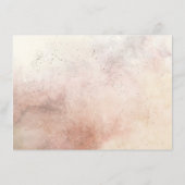 ボホ熱帯フローラ幾何結婚詳細 エンクロージャーカード (裏面)